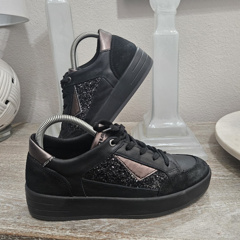 Igi & Co Alina Sneakers   Womens Size US 8 EU 39 ITALY Black